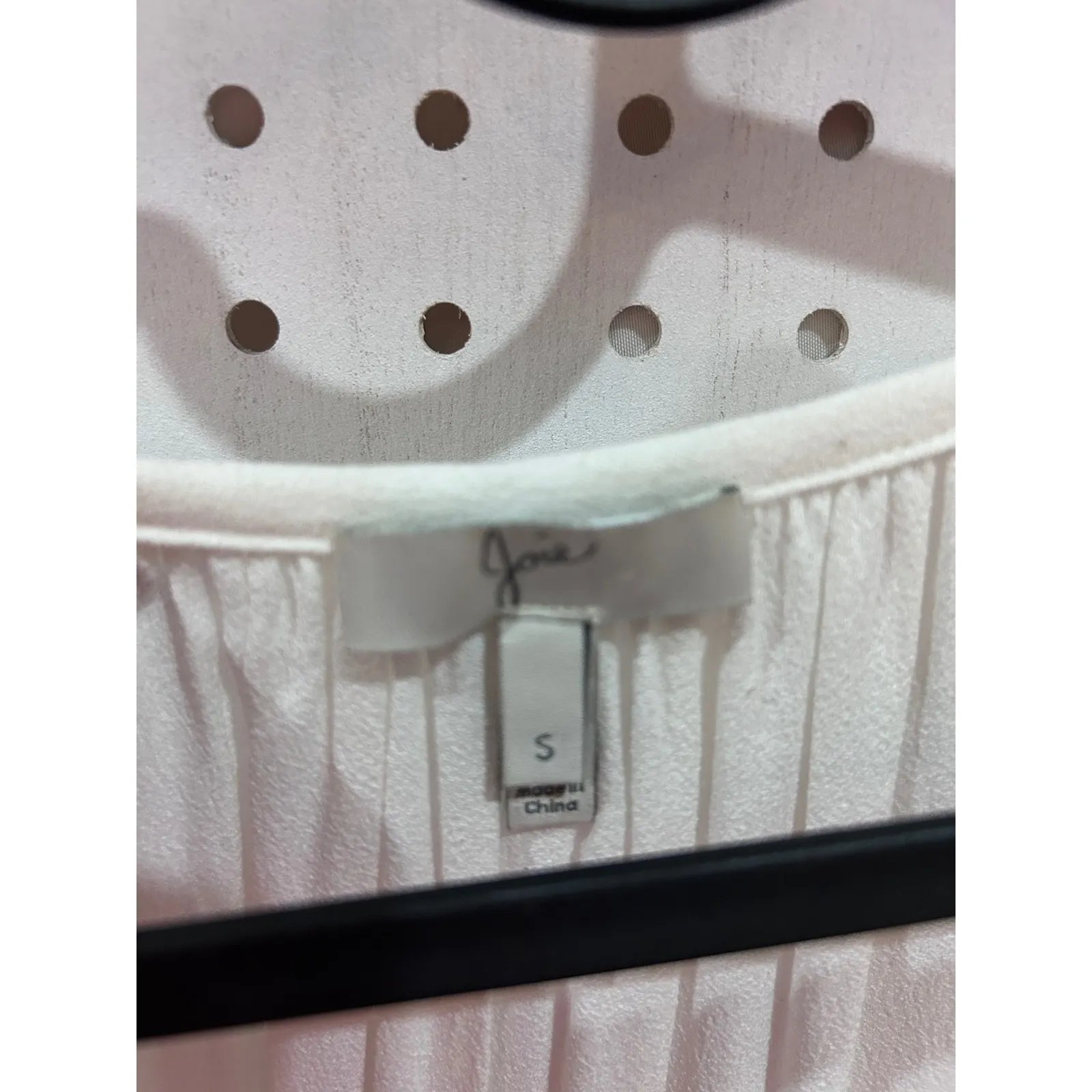 Joie White Lace Trimmed Tassel V Neck Long Sleeve Bohemian Mini Dress Size S - Image 4