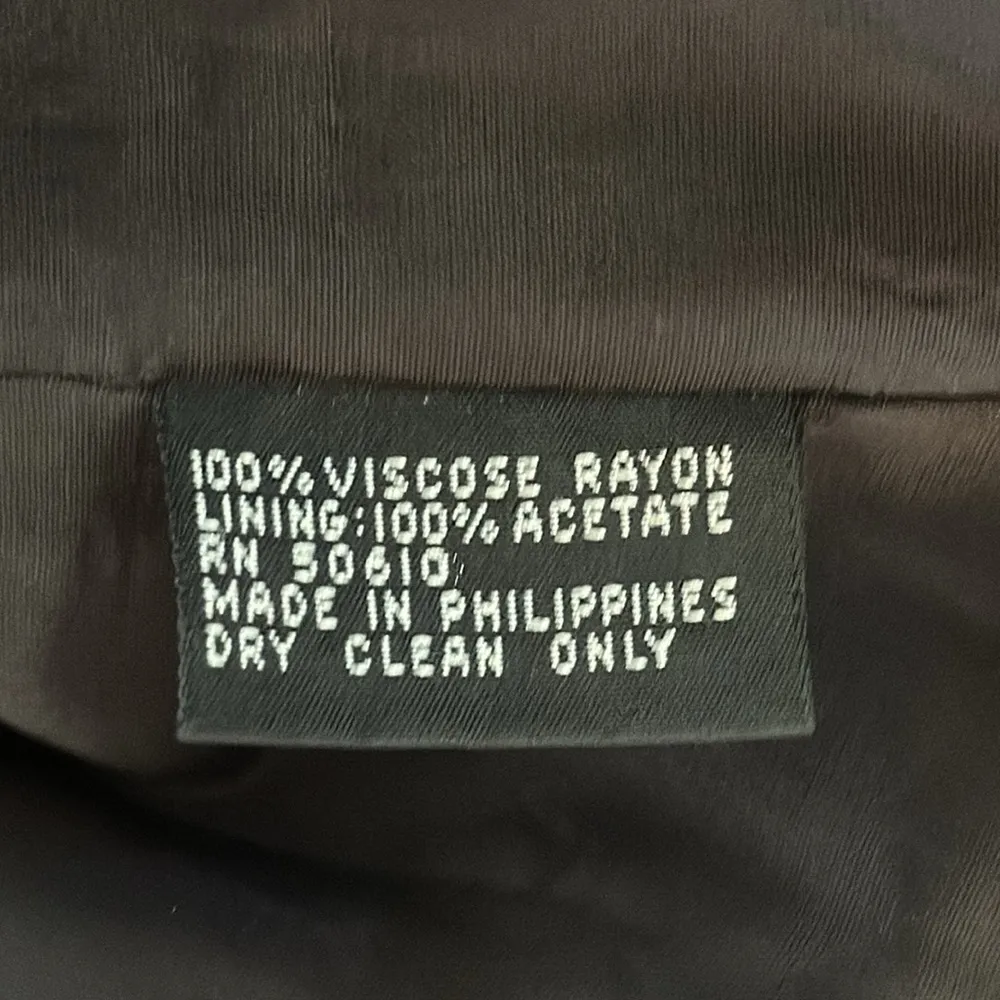 NWT Vintage 90s  for ASL Long Jacket Sz 10 - Image 6