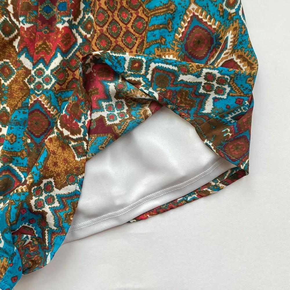 Show Me Your Mumu ‘Rosarita’ off the ruffle shoulder romper, size medium - Image 6