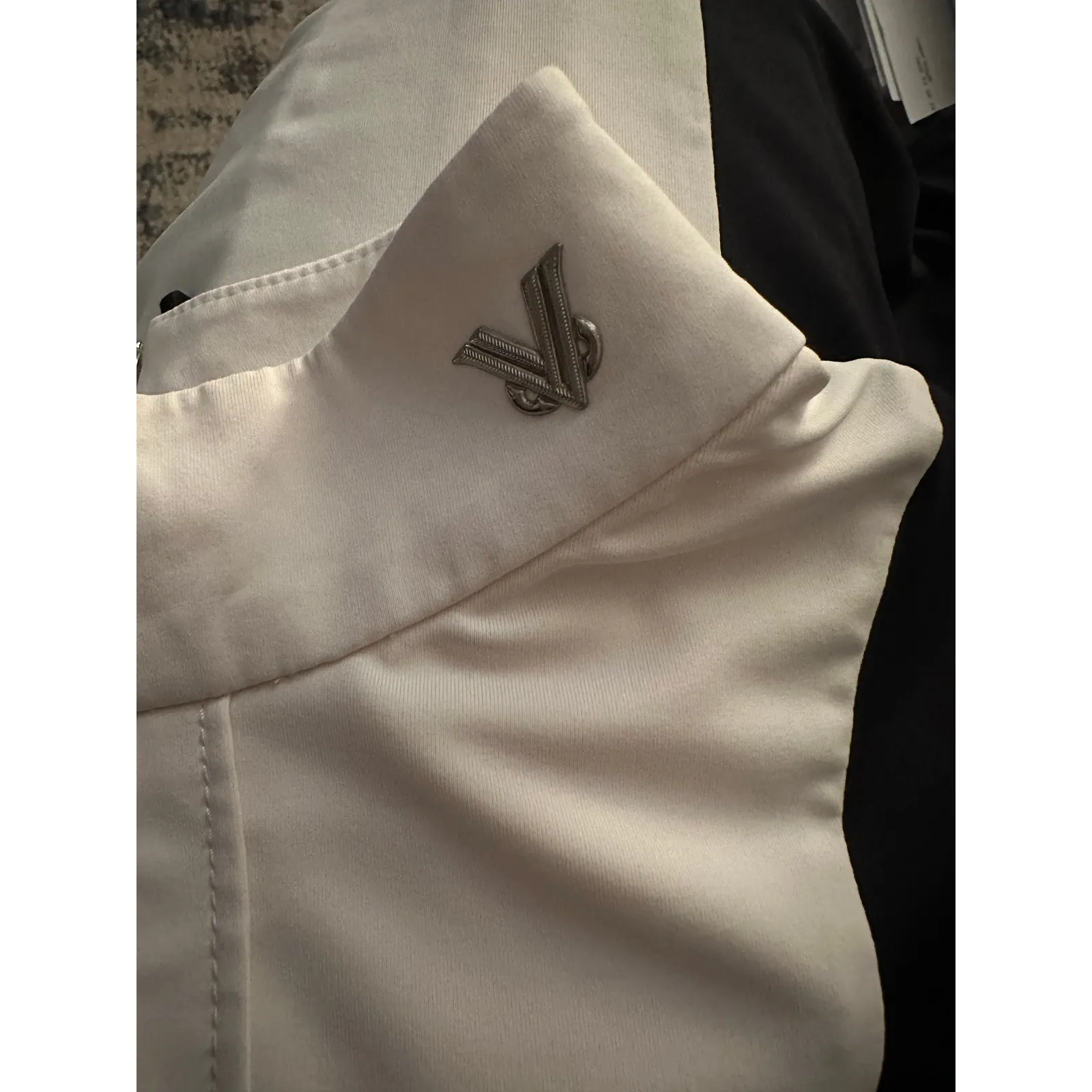 Nevermindall‎ color block mock neck top - Image 4