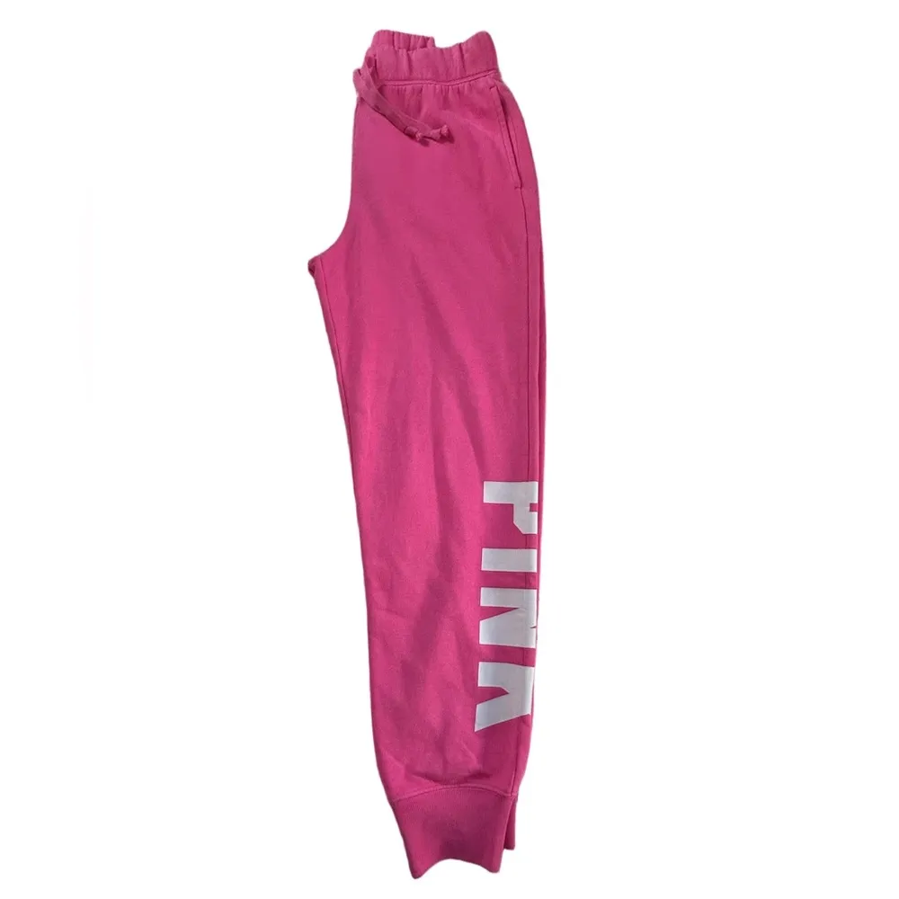 Victoria's Secret Pink Everyday Lounge Relaxed logo Jogger supersoft pink NWT XS - Image 5