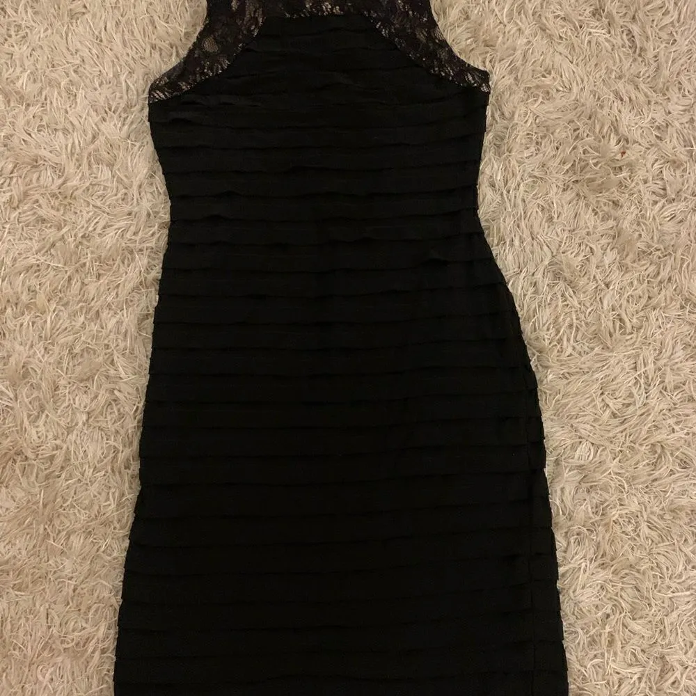 Black Adrianna Papell size 6 - Image 2