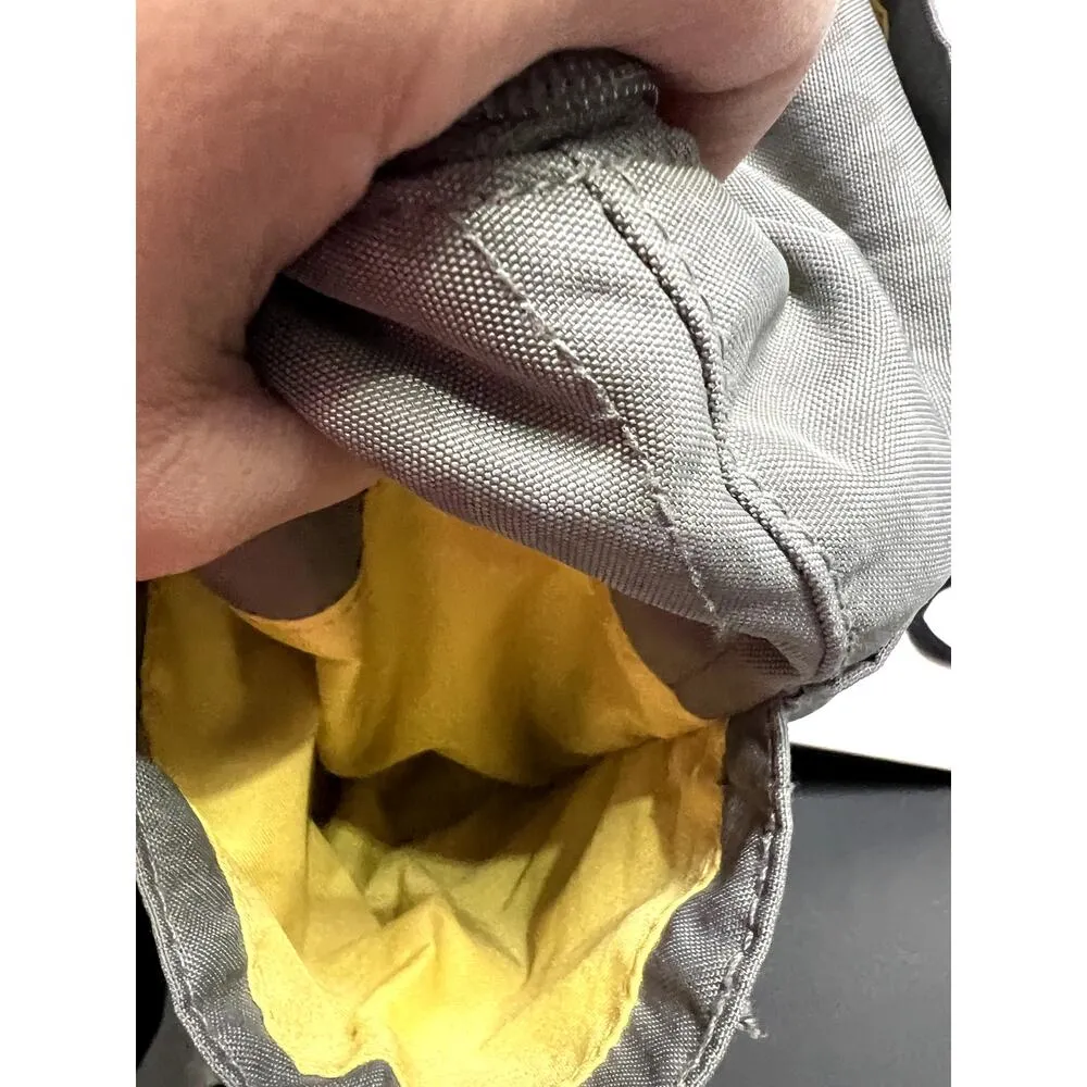 Baggallini Nylon Hobo Bag - Attaches to Suitcase with zipper Gray Cheetah Print - Image 7