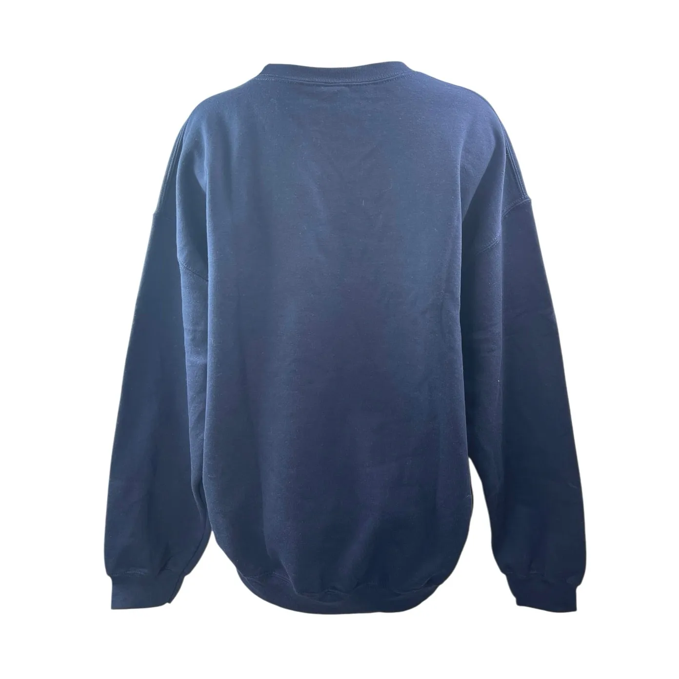 Gildan Boy Mom Women's Blue Crewneck Long Sleeve Sweater Sweatshirt Top Size L - Image 2