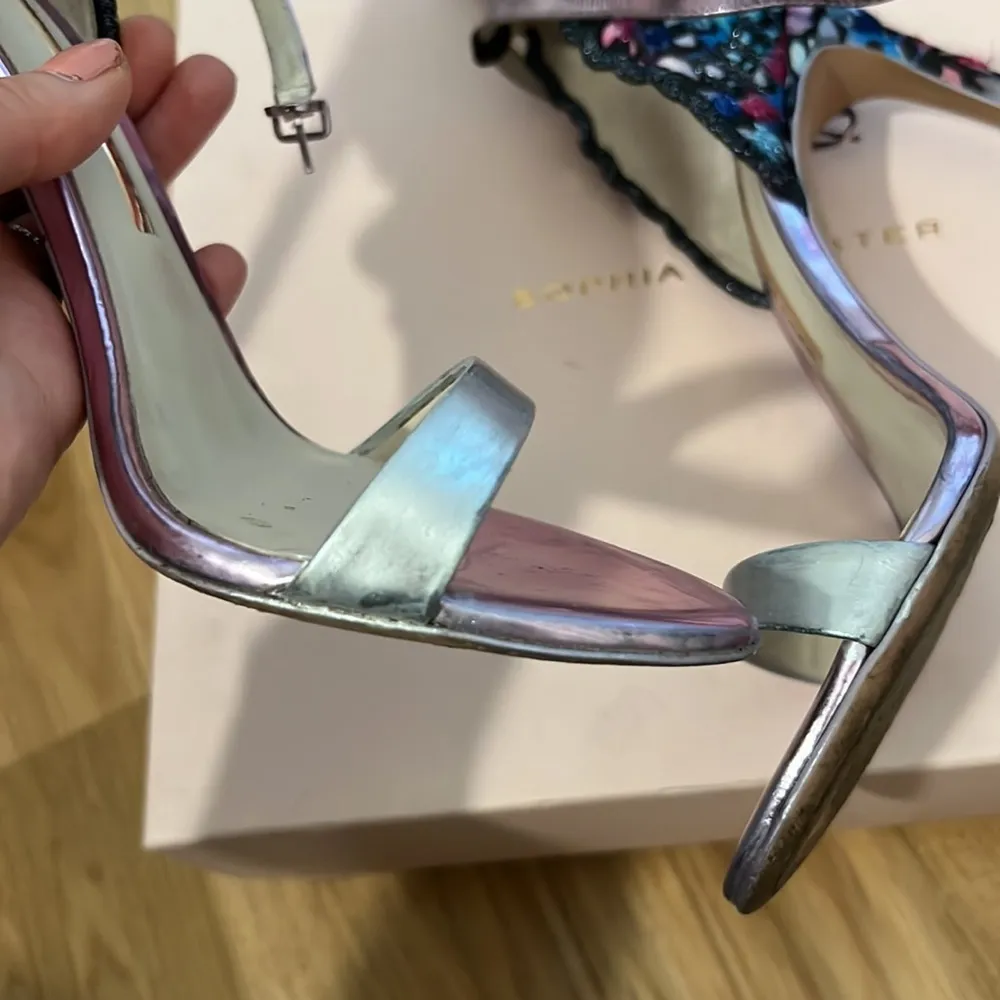 Sophia webster embroidered chiara heels Size 6.5 - Image 6