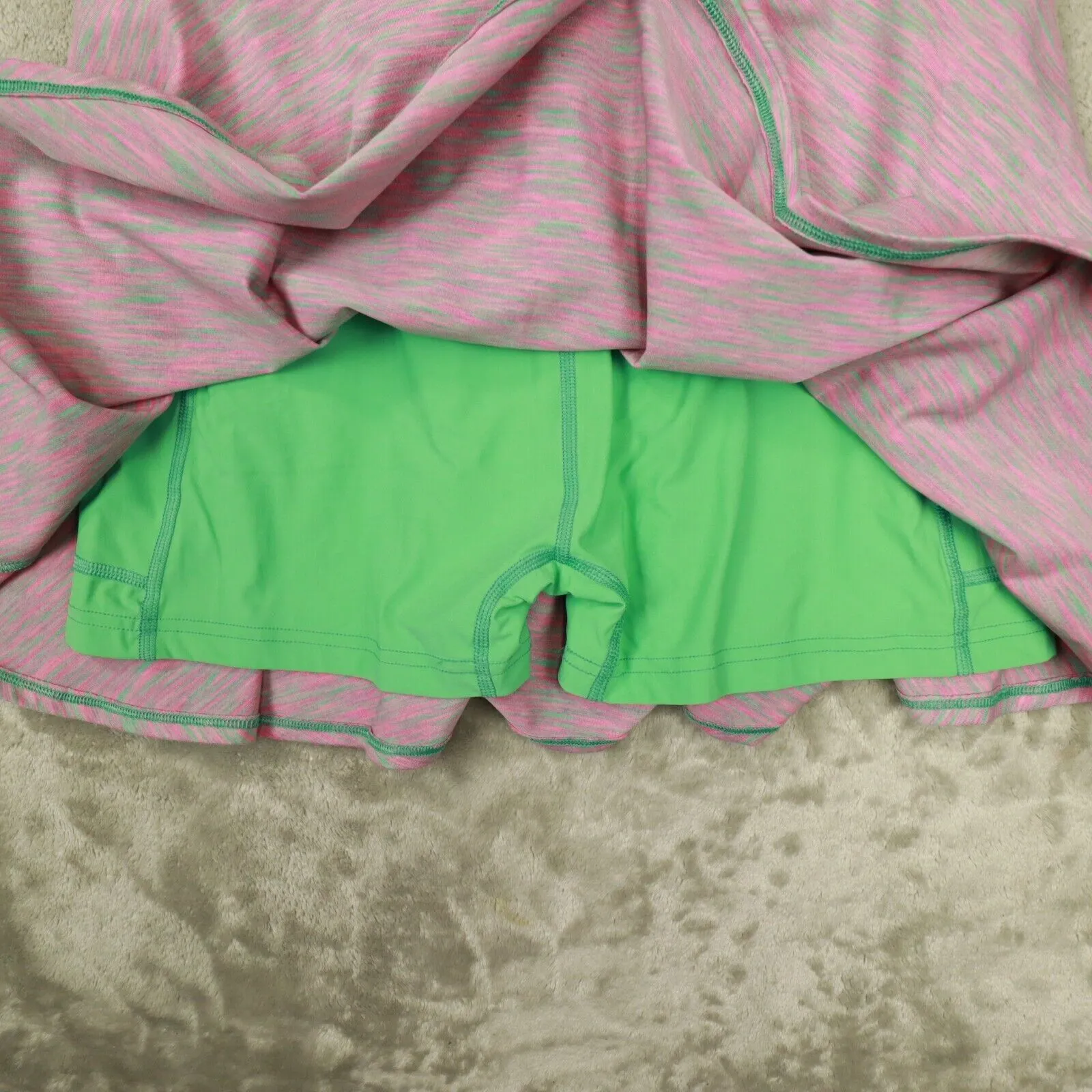 Outdoor Voices Women's Tennis‎ Skirt Skort Workout Heather Pink size Medium - Image 11