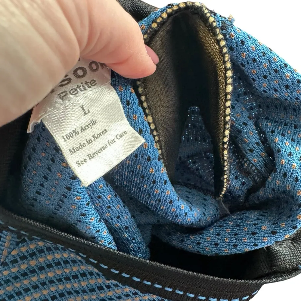 Misook Exclusively - Multi Blue Cardigan Sweater Sz L - Image 6