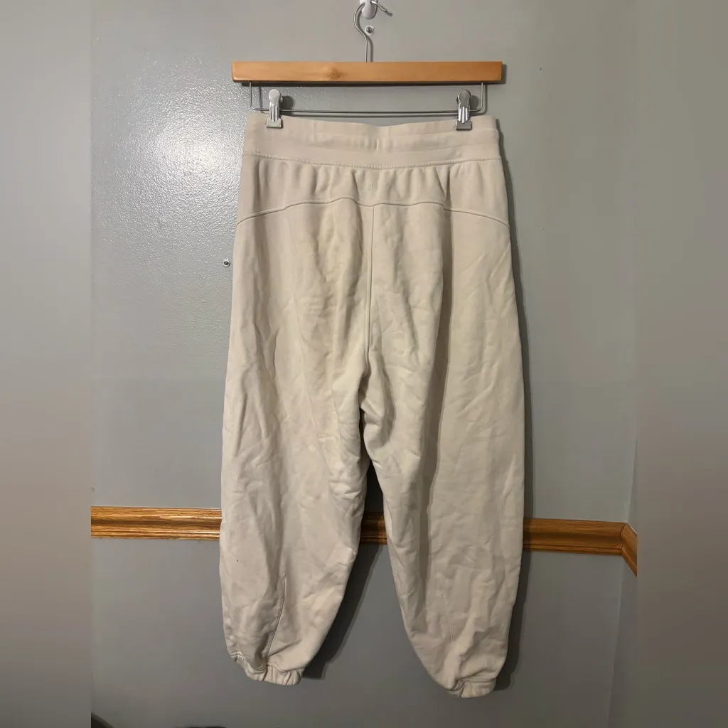 LULULEMON Relaxed Fit FRENCH TERRY OPAL BONE Color Womens SWEATS 10 - Image 2