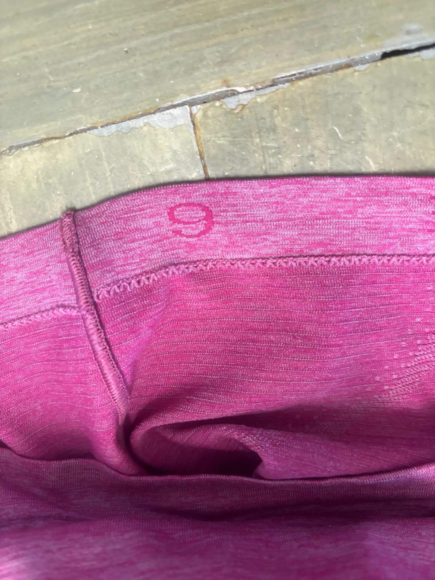 Size 6 Lululemon Wild Berry / Velvet Dust Swiftly Tech Cropped Long-Sleeve Shirt 2.0.   - Image 5