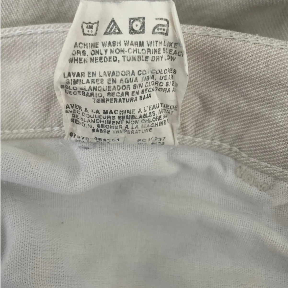 Vintage Wrangler Women Jeans Ivory 12x32‎ Denim Comfort Casual Cowgirl Western - Image 8