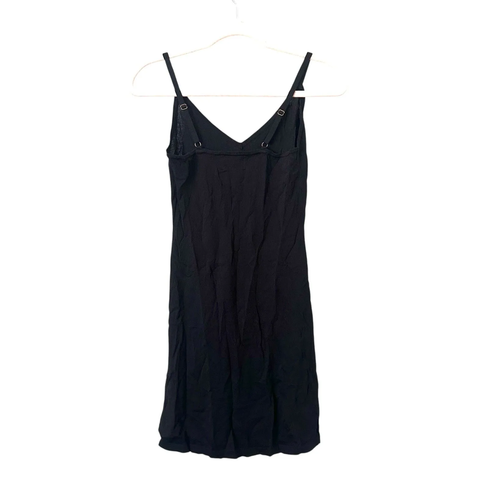 DISSH Knit‎ Slip Style Mini Dress Black Large (US 8) - Image 3