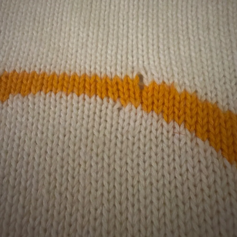 Minnie Rose Love Sweater Cotton Cashmere Colorful Knit Pullover XS White - Image 4