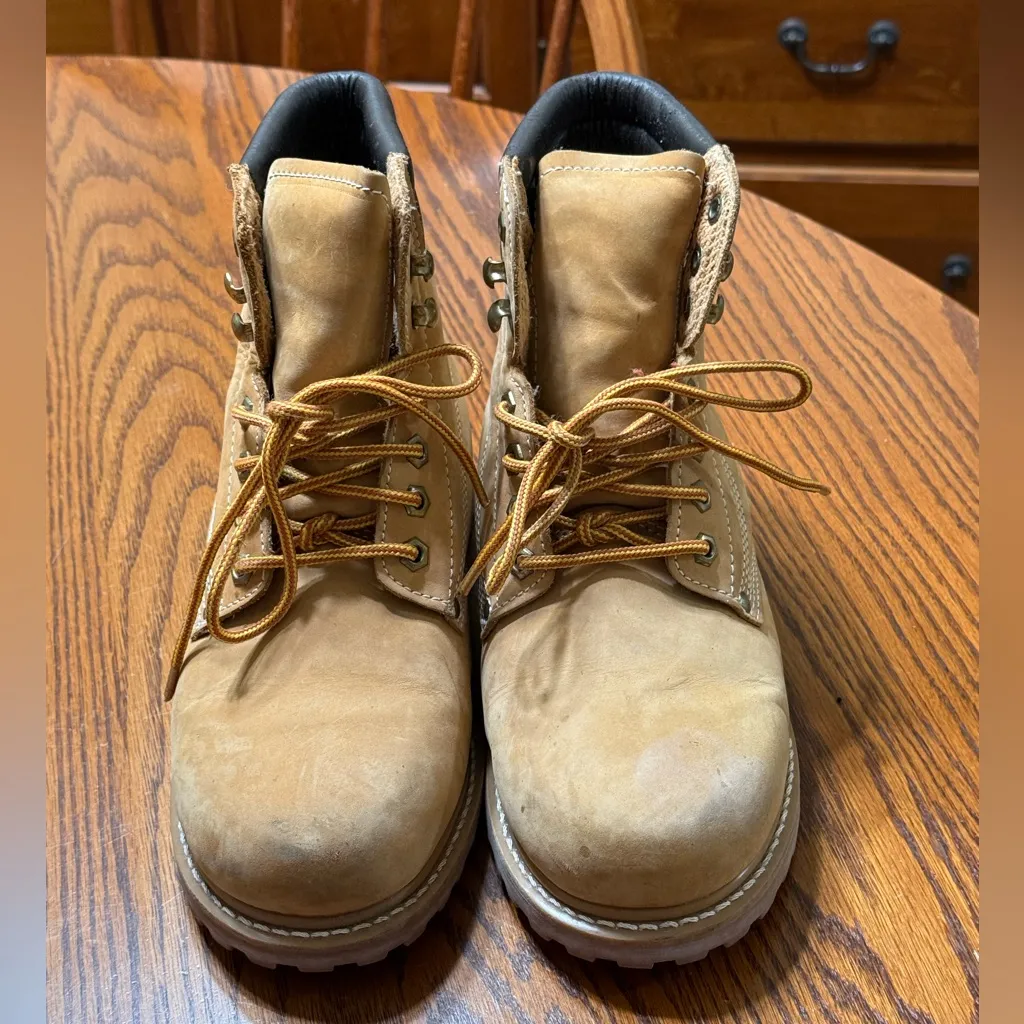 IBEX Insulated Women’s Tan Work Boots Size 8 - Image 10