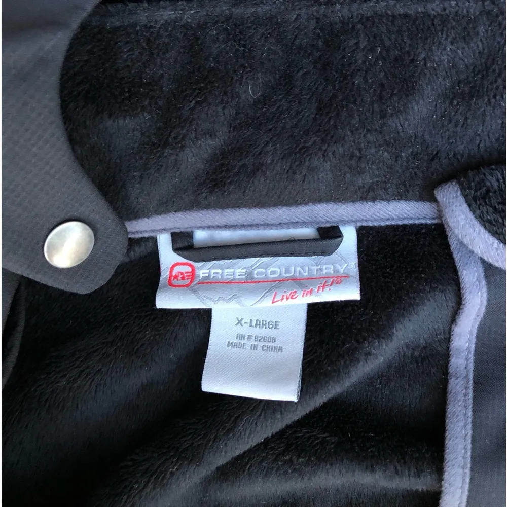 EUC FreeCountry Jacket XL Faux Fur lining - Image 7
