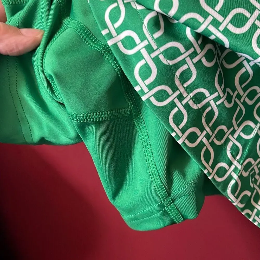 Lady Hagen wrap 17” Links green turf size 16 skirt golf tennis pickle ball. - Image 4