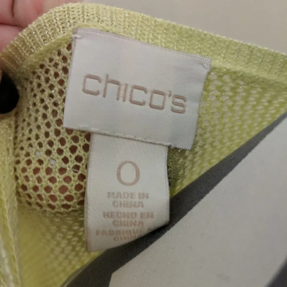 Chico's NWT  Milo Mesh Pullover Sweater‎ - Image 4
