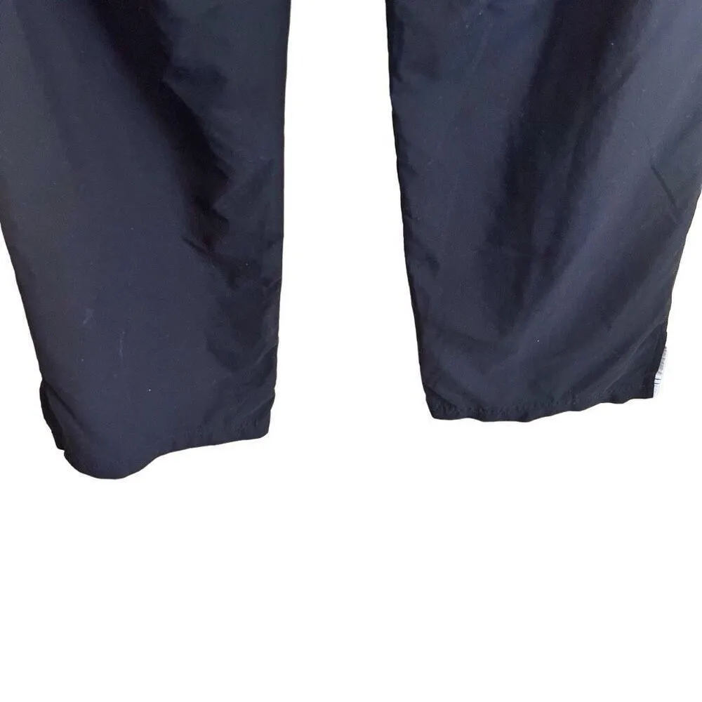 Nike Dri‎ Fit Womens Black White Track Pants Striped Sides Size XL Activewear - Image 8