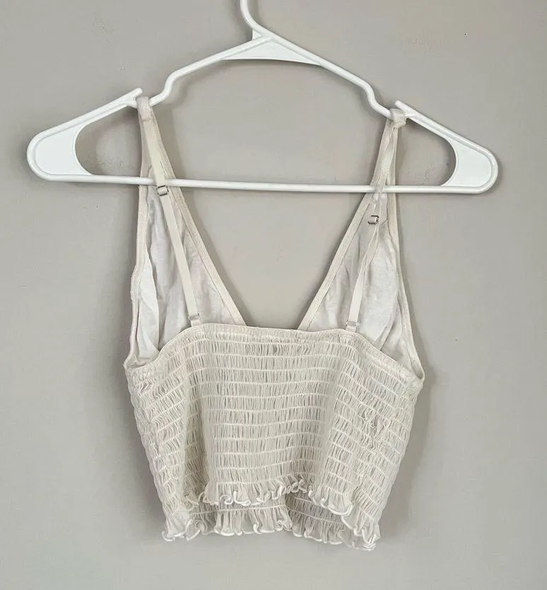 UO Out From Under Firecracker Smocked Crop Top Size XS - Image 5