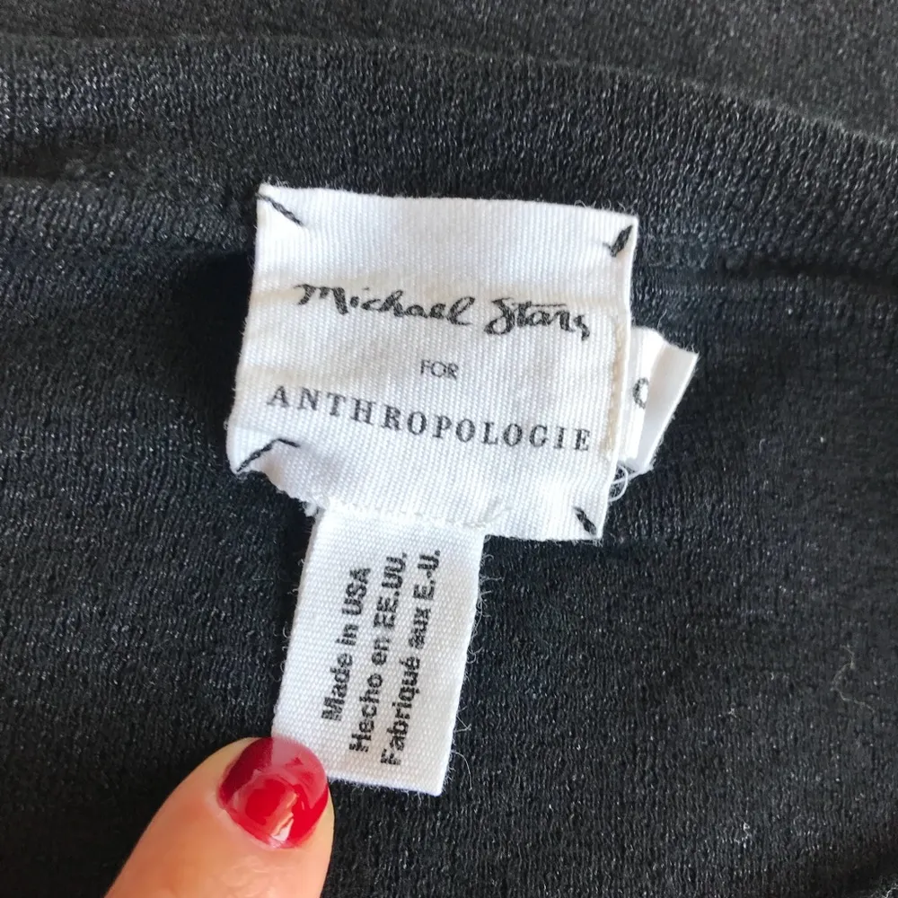 Anthropologie x Michael Stars Black Tee - Image 3