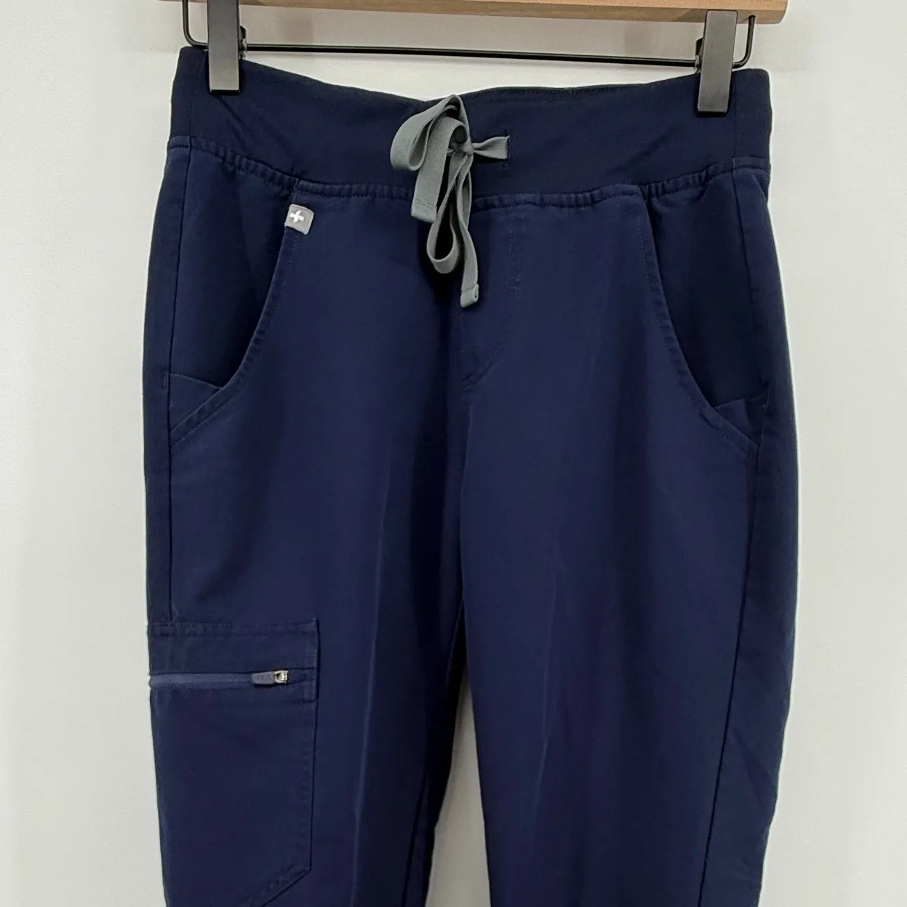 Figs Zamora Jogger Scrub Pants Navy Blue PO#1600 Women XXSP W18SW2005P Nurse RN - Image 2