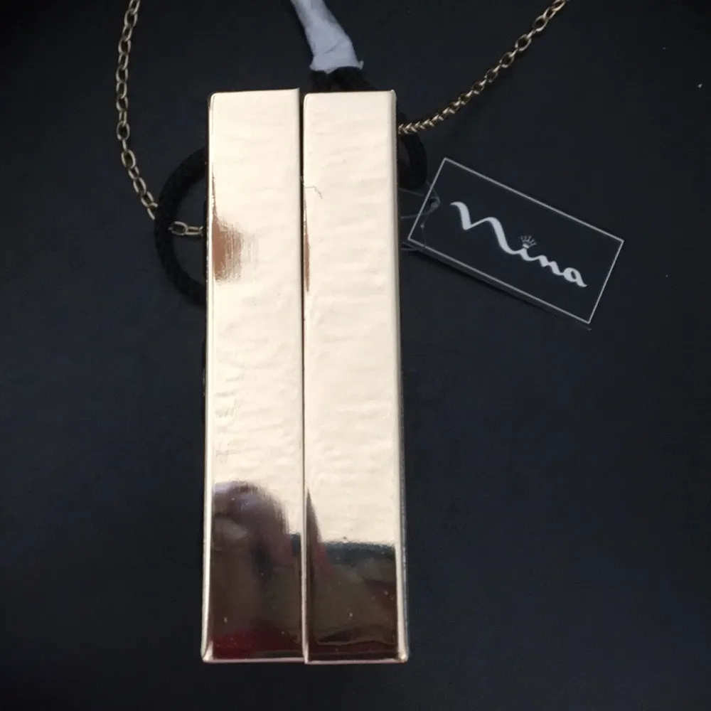 New Nina Blue & Green Jewels on Gold Evening Bag - Image 2