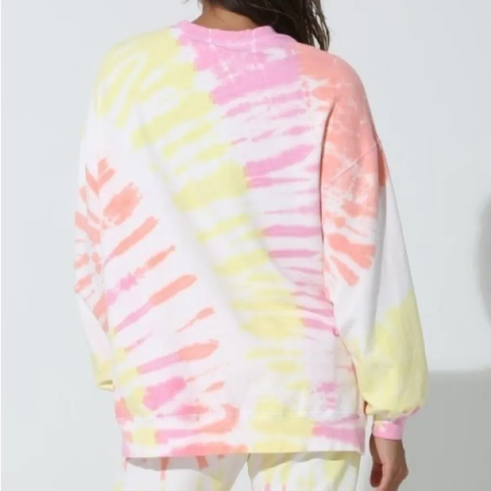 Electric & Rose Poppy Pink Peach Tie - Image 3