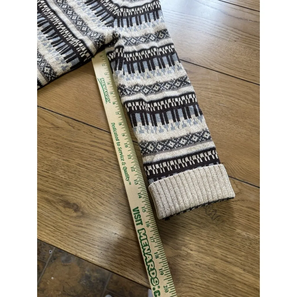 Eddie Bauer Women Cardigan Sweater Sz‎ XL Button Front Pockets Cotton NWOT VTG - Image 7