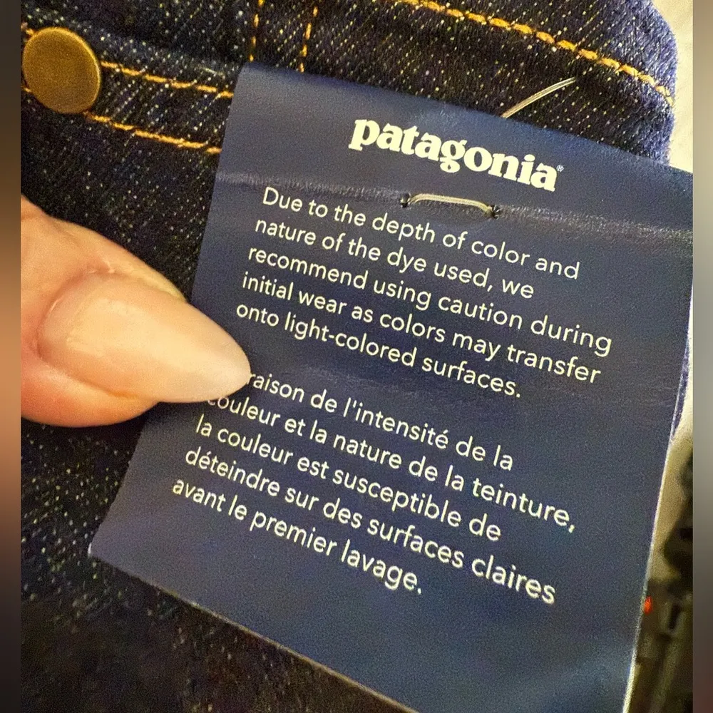 Patagonia Slim Fit Organic Cotton Jeans – Dark Denim – Sz 26 (2) - Image 6