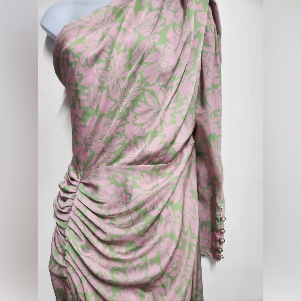 Free People x Azulu Sunny Satin Gown Size S. B27 - Image 6