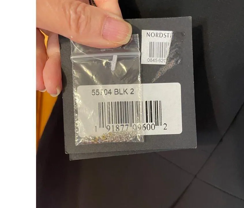 Mac Duggal Black Sequined Embellished Shoulder Evening Gown Style 55704 Sz 2 NWT - Image 9