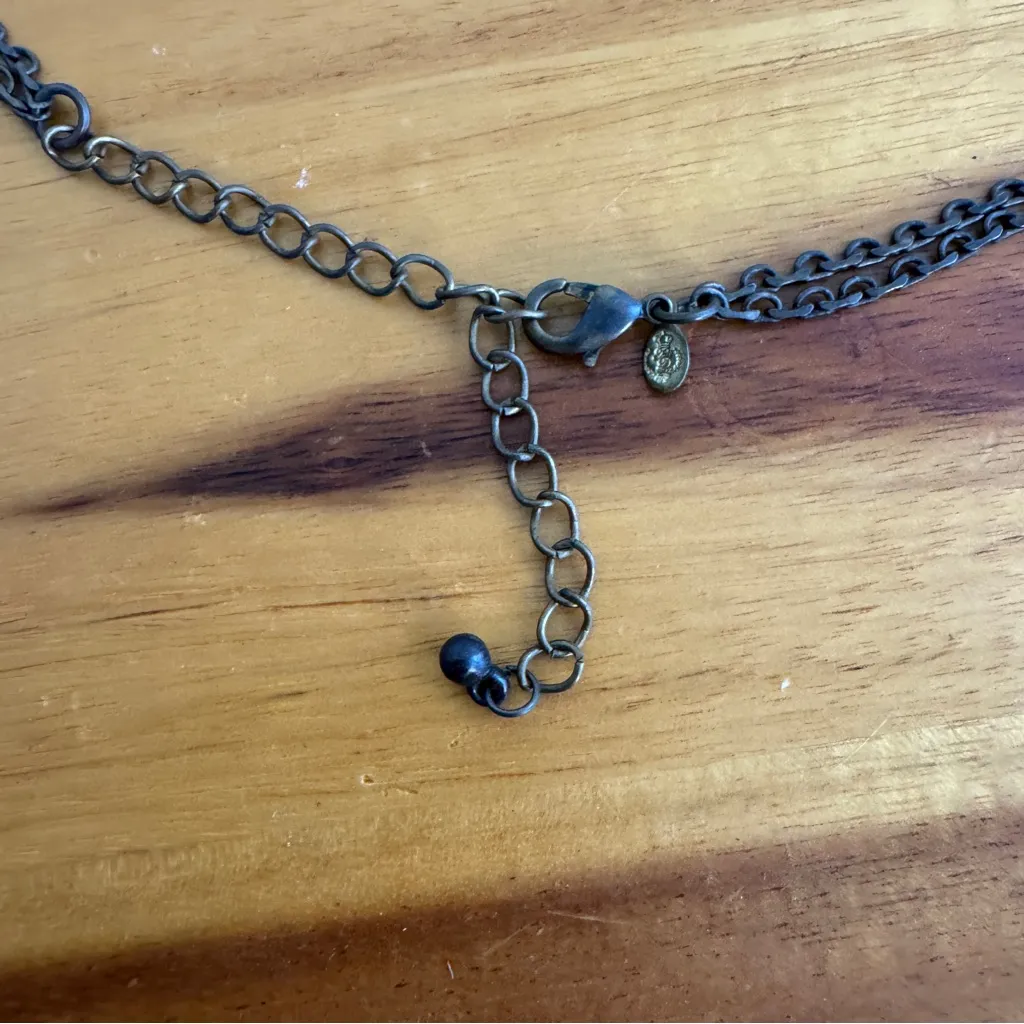 Premier Designs multi strand multicolor jewel charm bib necklace - Image 3