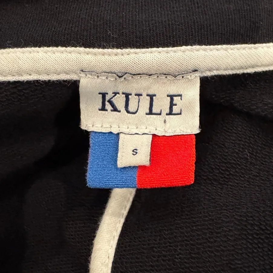 Kule The Syd Jersey Knit Blazer Size Small Blue - Image 9