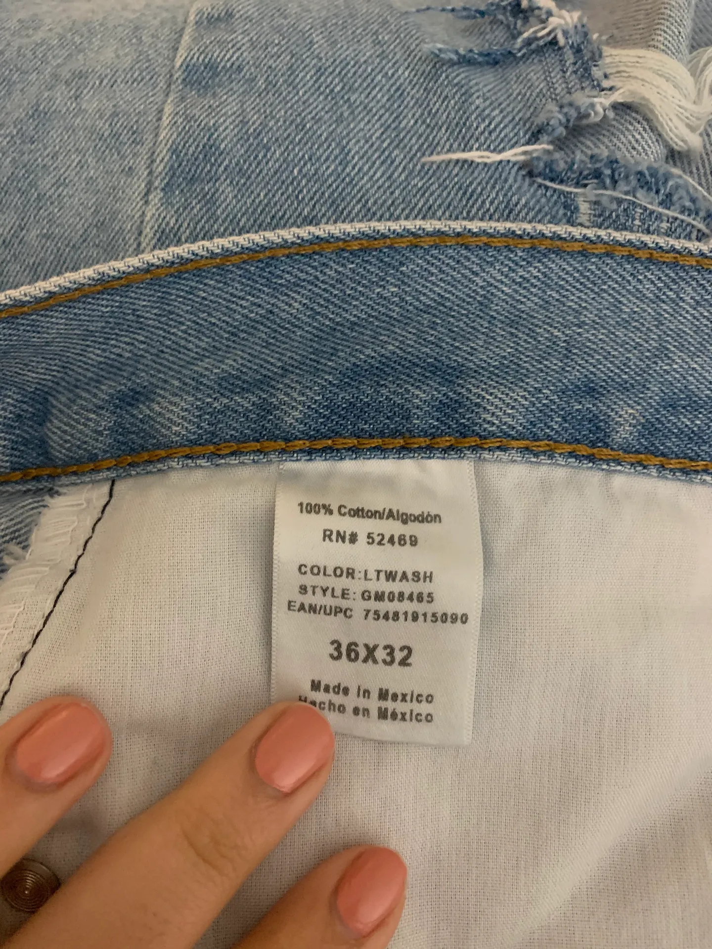 Custom Boyfriend Jeans Size 12 - Image 4