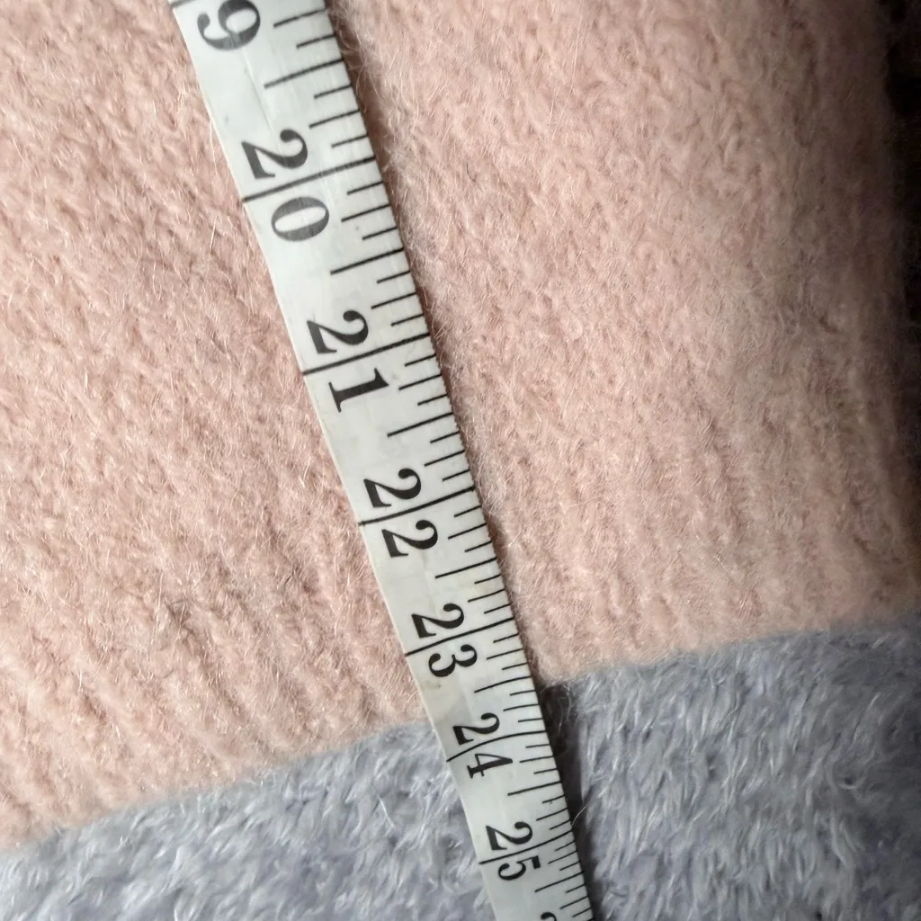 byTimo Pink Sweater Bow Detail soft alpaca blend medium - Image 6