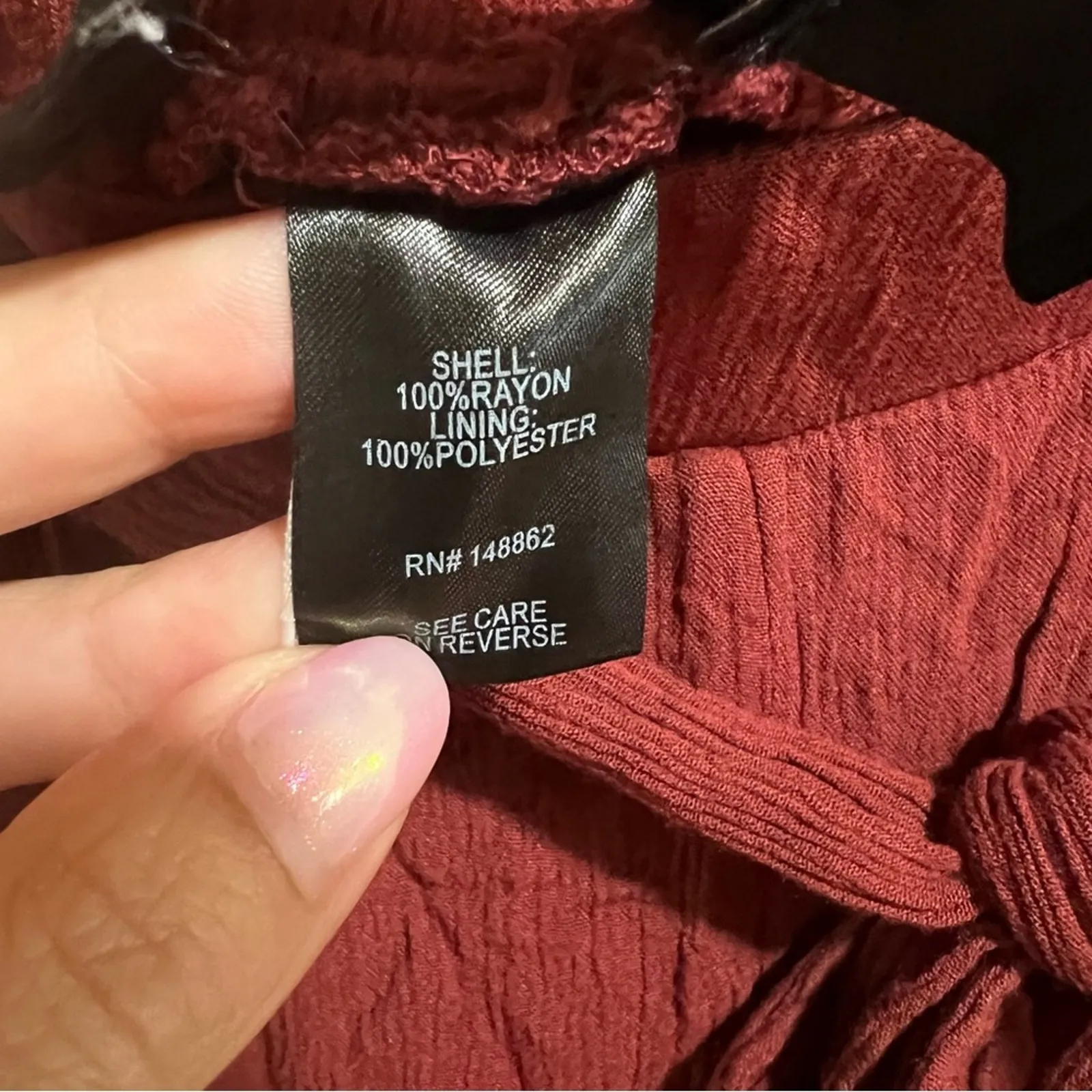 Torrid  brick red comfy lightweight pants - Image 4