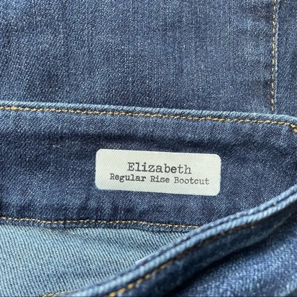 Dylan George Jeans Elizabeth Regular Rise Bootcut Dark Faded Wash Size 26 | 2 Blue - Image 6