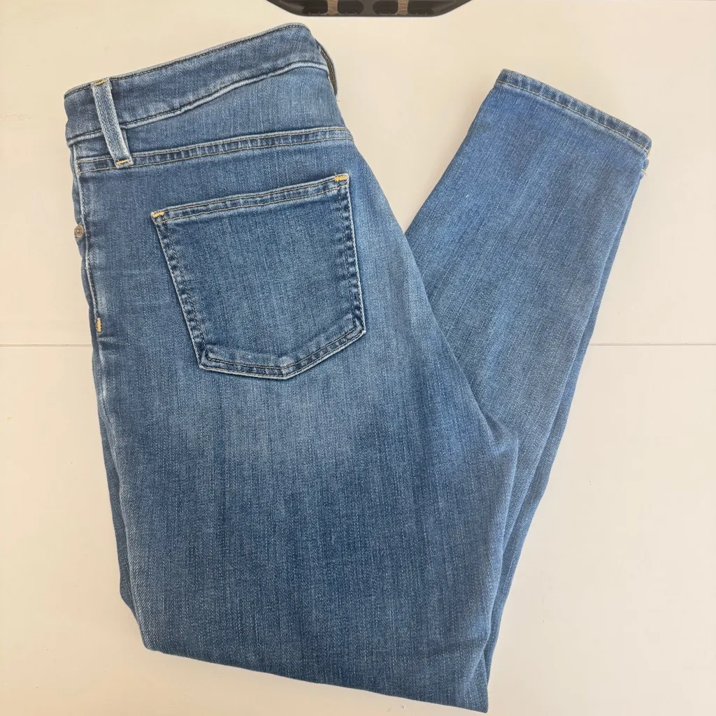 LAUREN RALPH LAUREN WOMEN'S CLASSIC ANKLE JEANS SIZE 10 Petite - Image 16
