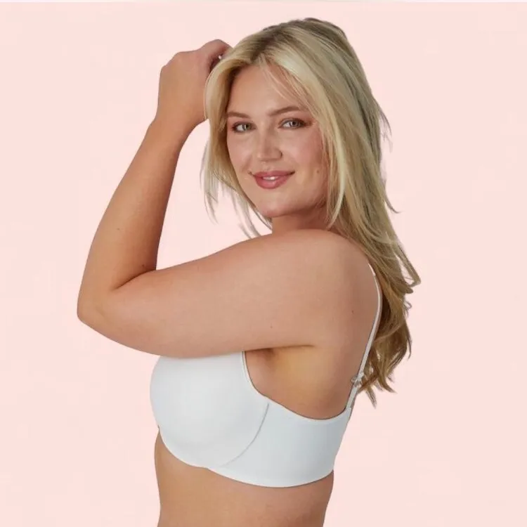 Bali Lift Bra 40DDD Live It Up Underwire 3385 Full Coverage T-Shirt White Lift - Image 11
