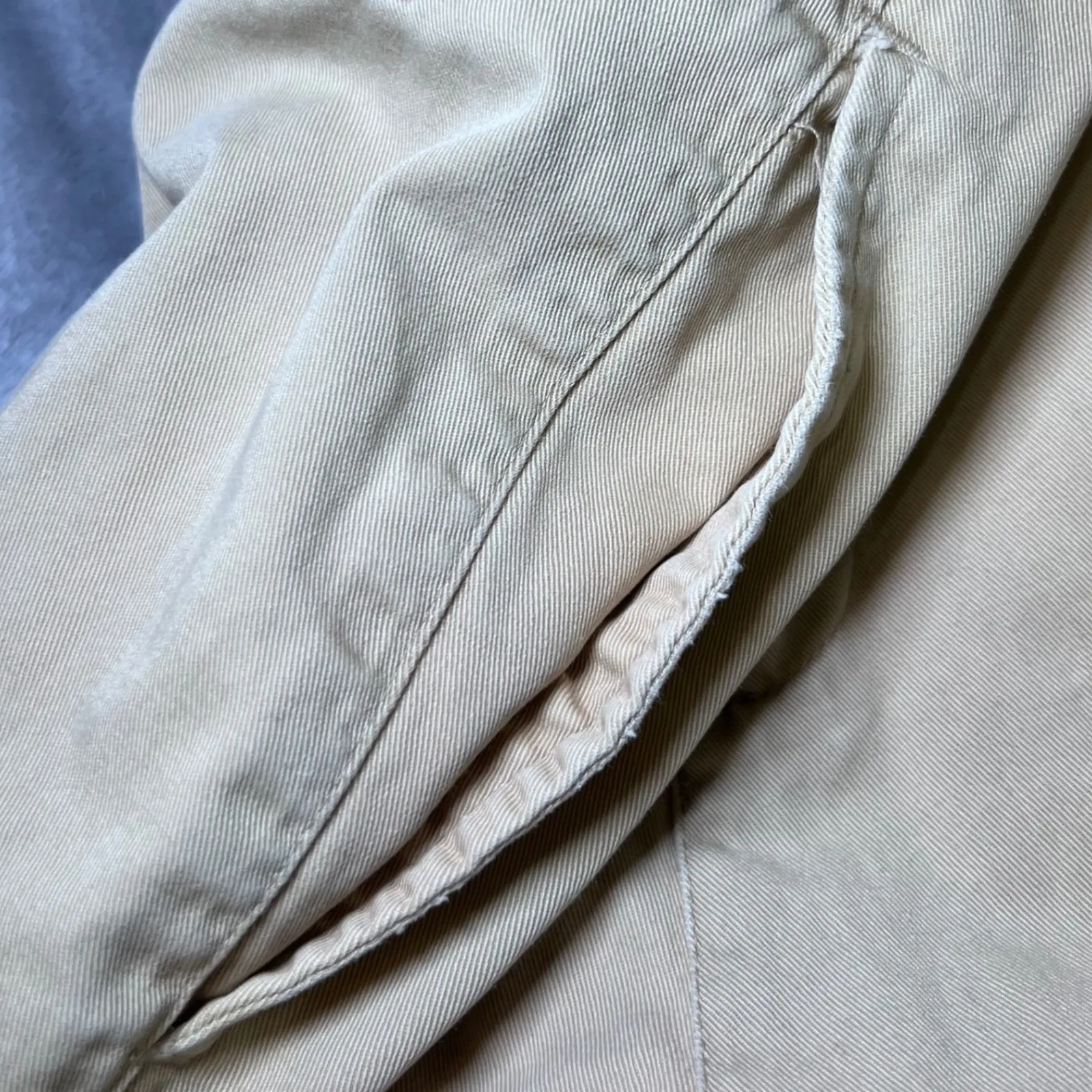 Bugle Boy Vintage Chino Pants Womens 12 Khaki Relaxed Fit Casual Classic - Image 7