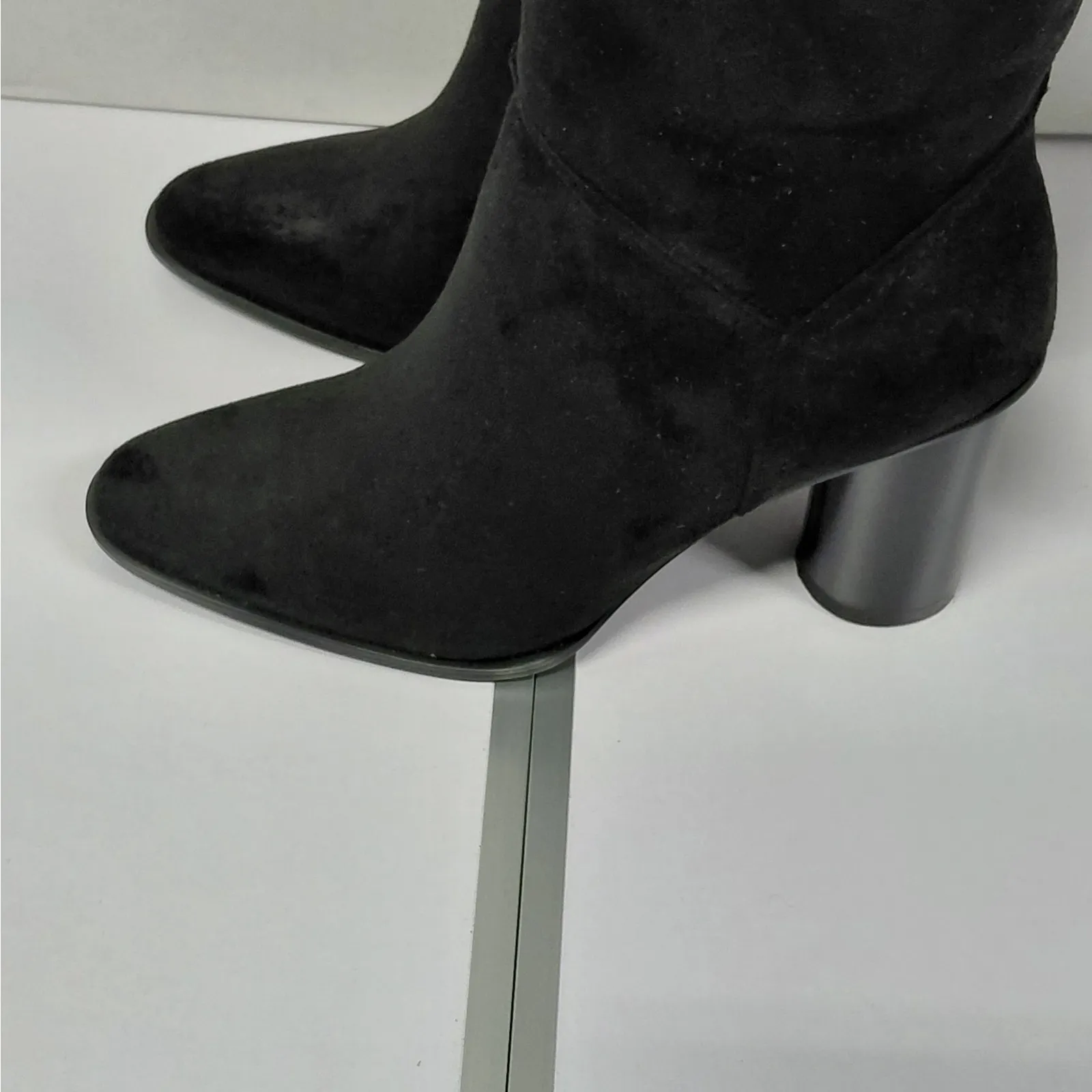 Torgeis Womens Knee High Boots Sz 6 Black Chunky Heel Coastal Cowgirl Whimsigoth - Image 6