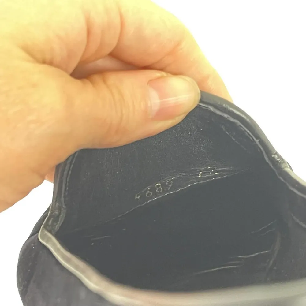 Jon Josef Black Velvet Gatsby Embroidered Skull Flat Loafers Shoes Size 7.5 - Image 15