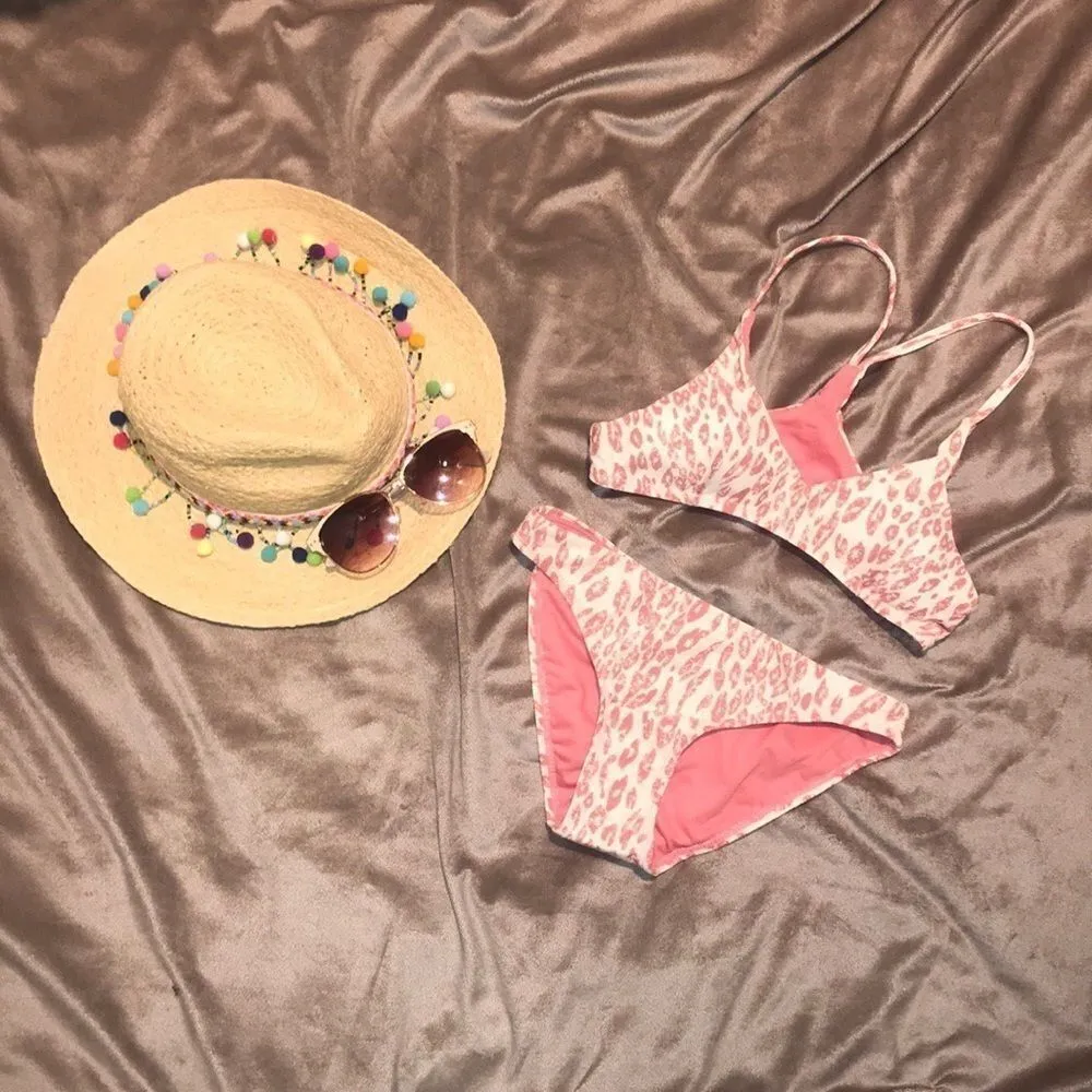 Beach Babe Congolese Cancerian bikini Pink Size 2 - Image 3