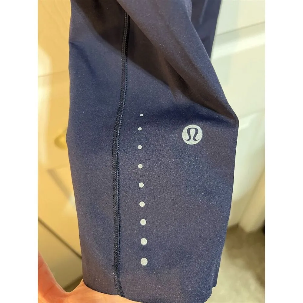 Lululemon Women's Fast Free Crop II Leggings Blue Size 4 High - Image 3