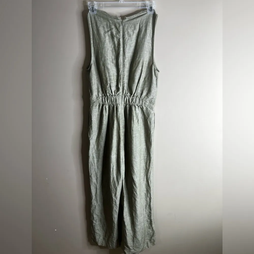 Madewell  linen jumpsuit romper size 6 - Image 14