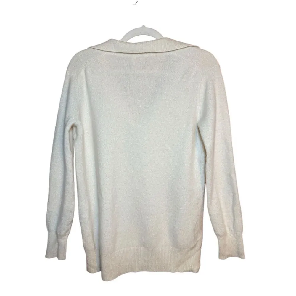 The Group Babaton Cream Vneck Wool Blend Sweater Womens Sz XS - Image 2