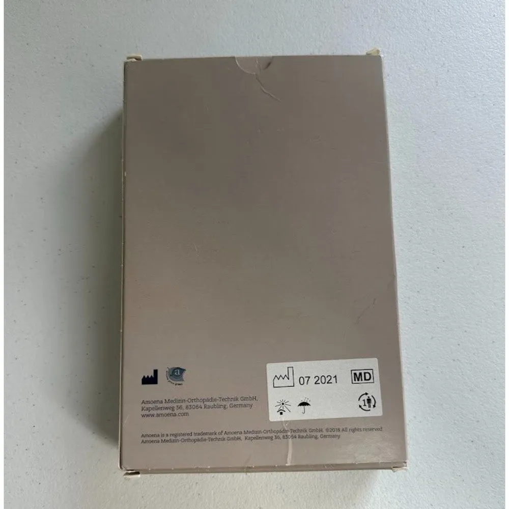 Amoena Ellen Wirefree Mastectomy Bra Size 32A Rose Nude Front and Back Close Pink - Image 4