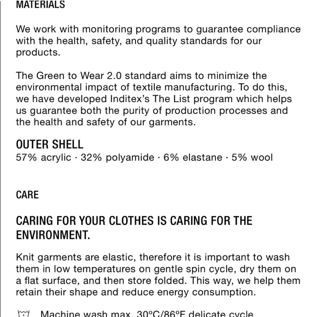 Zara Sweater Dress Womens Size Medium Ivory Alpaca Wool Blend Cream Knit - Image 9