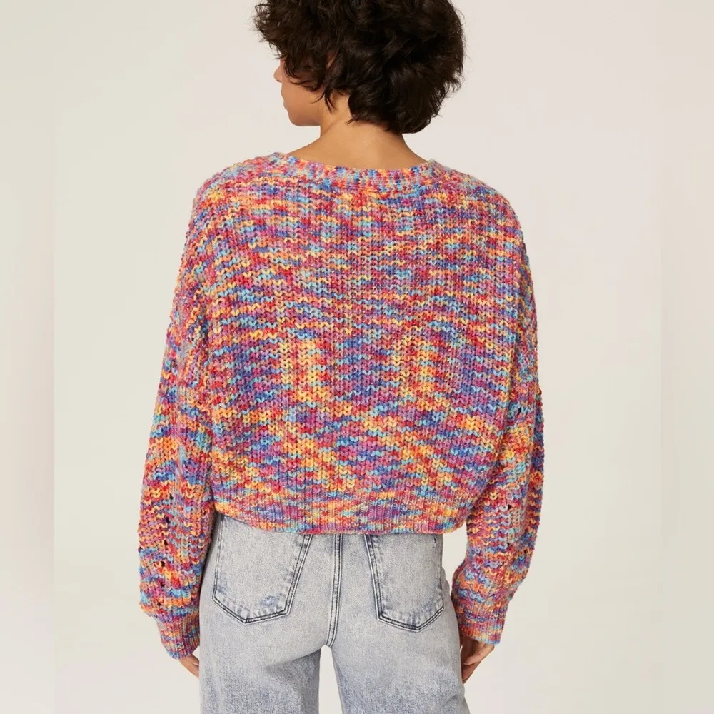 Line + Dot Bonnie Multicolor Cardigan - Image 3