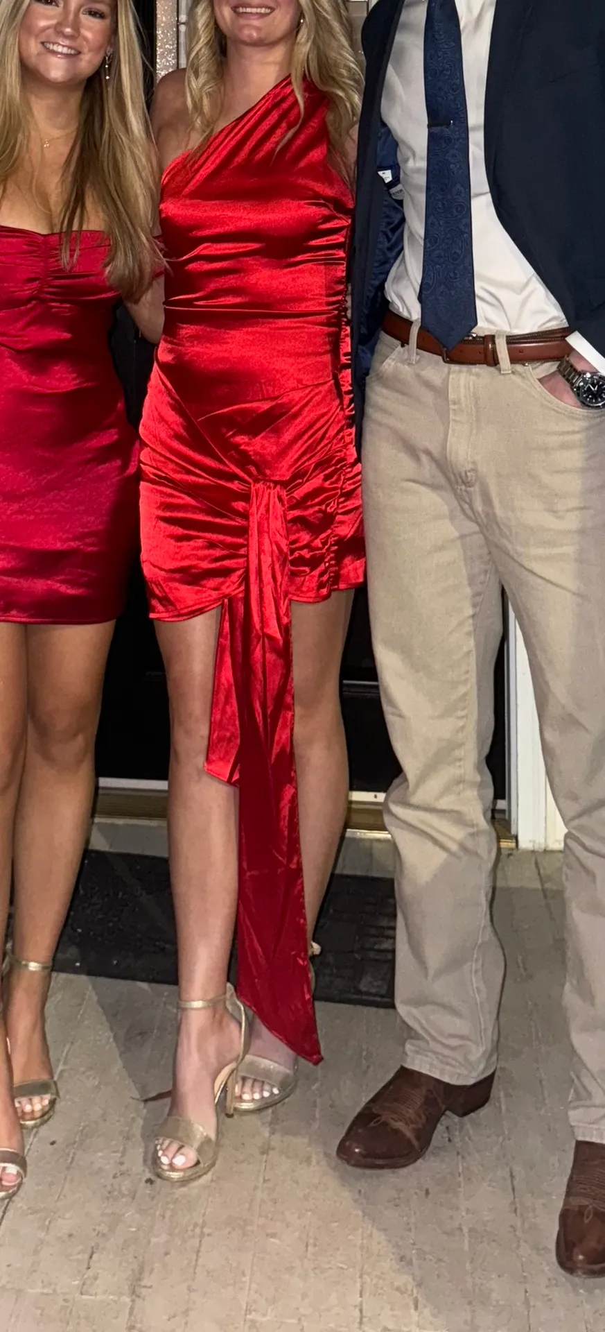 Red Mini Dress - Image 2