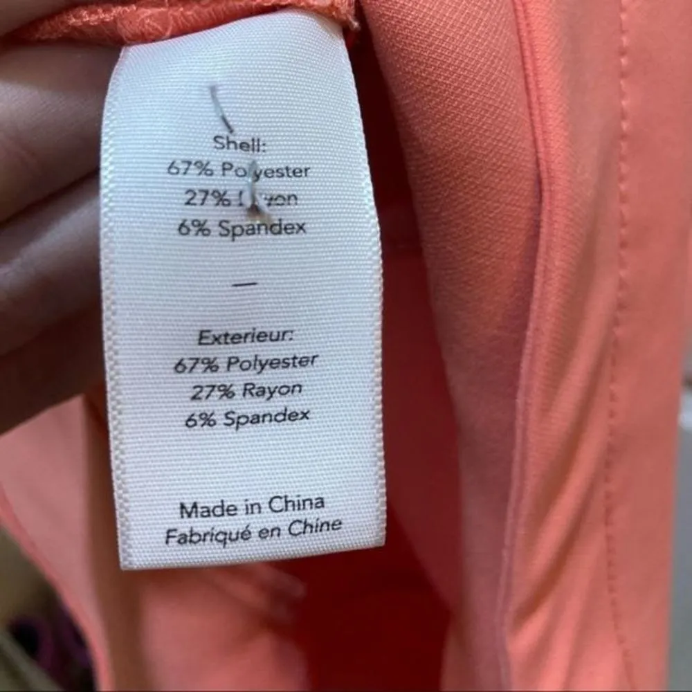 LIKELY Lillie Mini Dress Salmon Pink A-Line Ruffle Hem Size 6 Revolve - Image 10